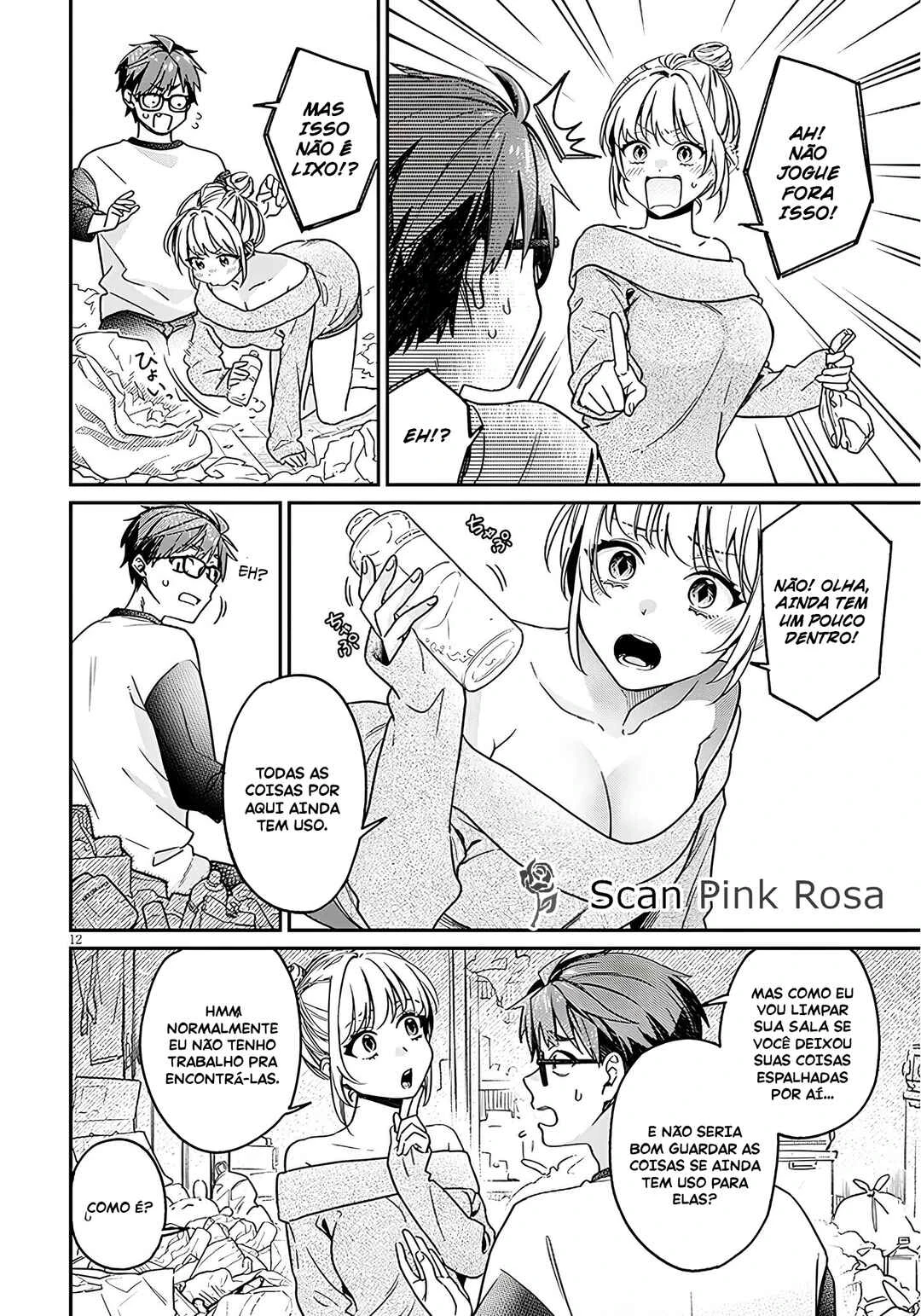 Kuse Tsuyo Kanojo wa Toko ni Izanau — Cap. 3, pág. 13