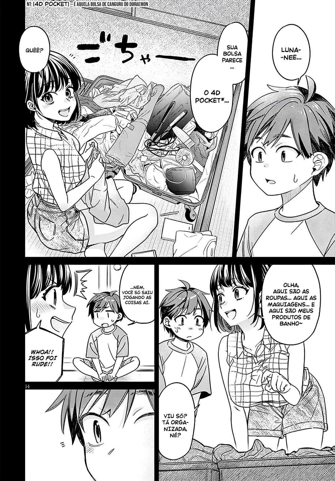 Kuse Tsuyo Kanojo wa Toko ni Izanau — Cap. 3, pág. 15