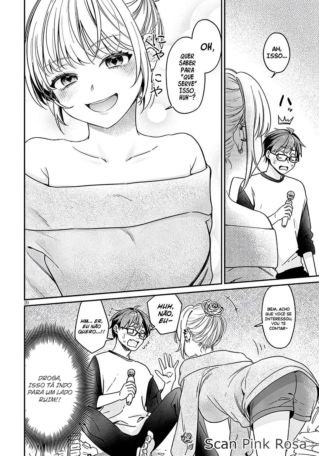 Kuse Tsuyo Kanojo wa Toko ni Izanau — Cap. 3, pág. 21