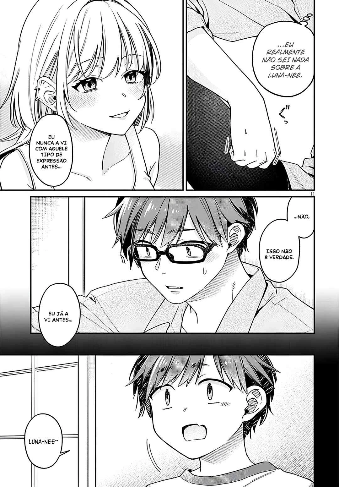 Kuse Tsuyo Kanojo wa Toko ni Izanau — Cap. 4, pág. 12