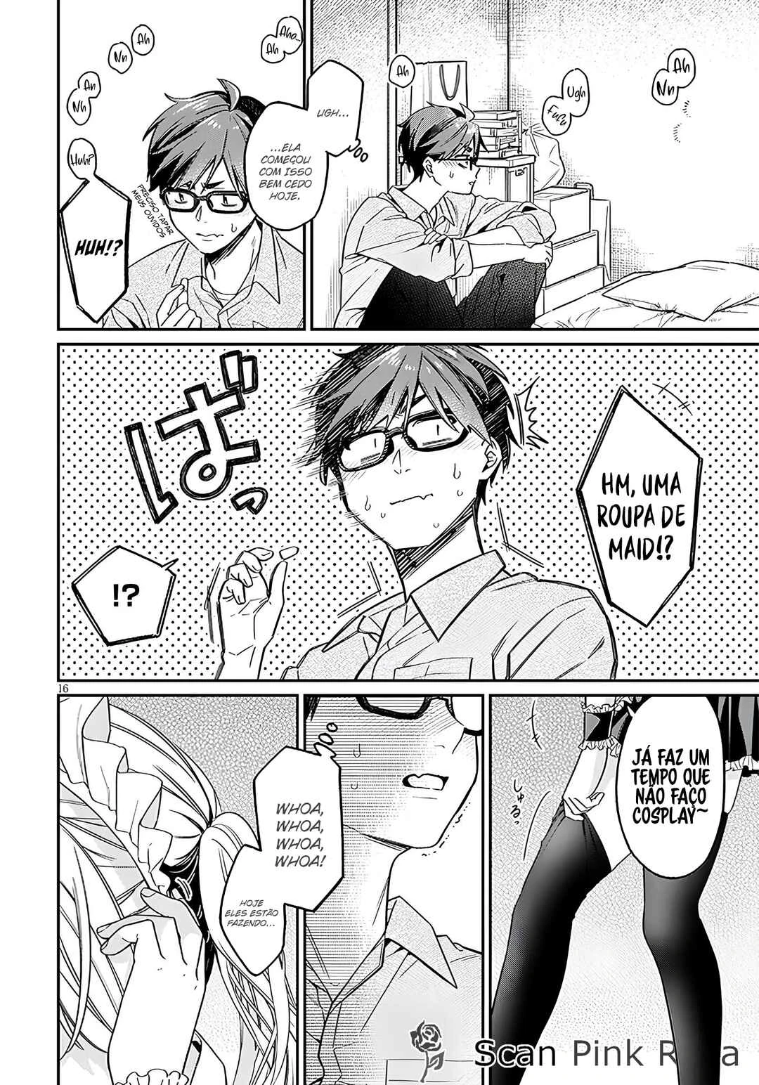 Kuse Tsuyo Kanojo wa Toko ni Izanau — Cap. 4, pág. 17