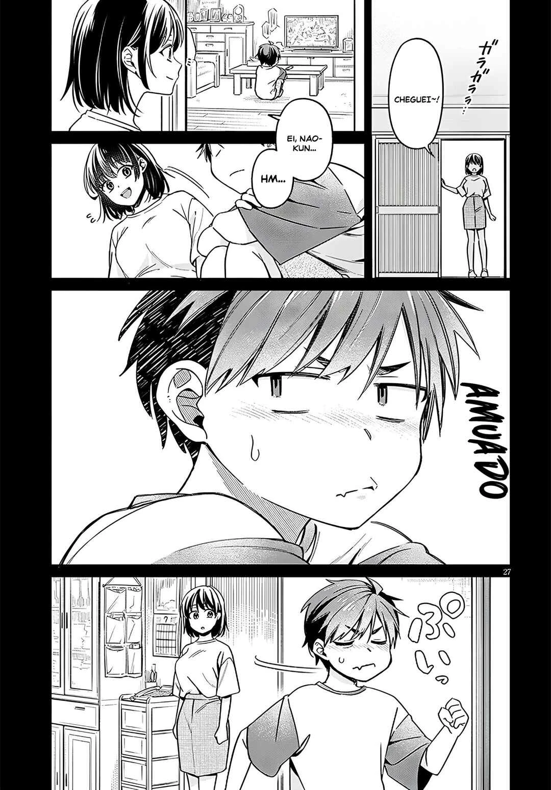 Kuse Tsuyo Kanojo wa Toko ni Izanau — Cap. 4, pág. 28