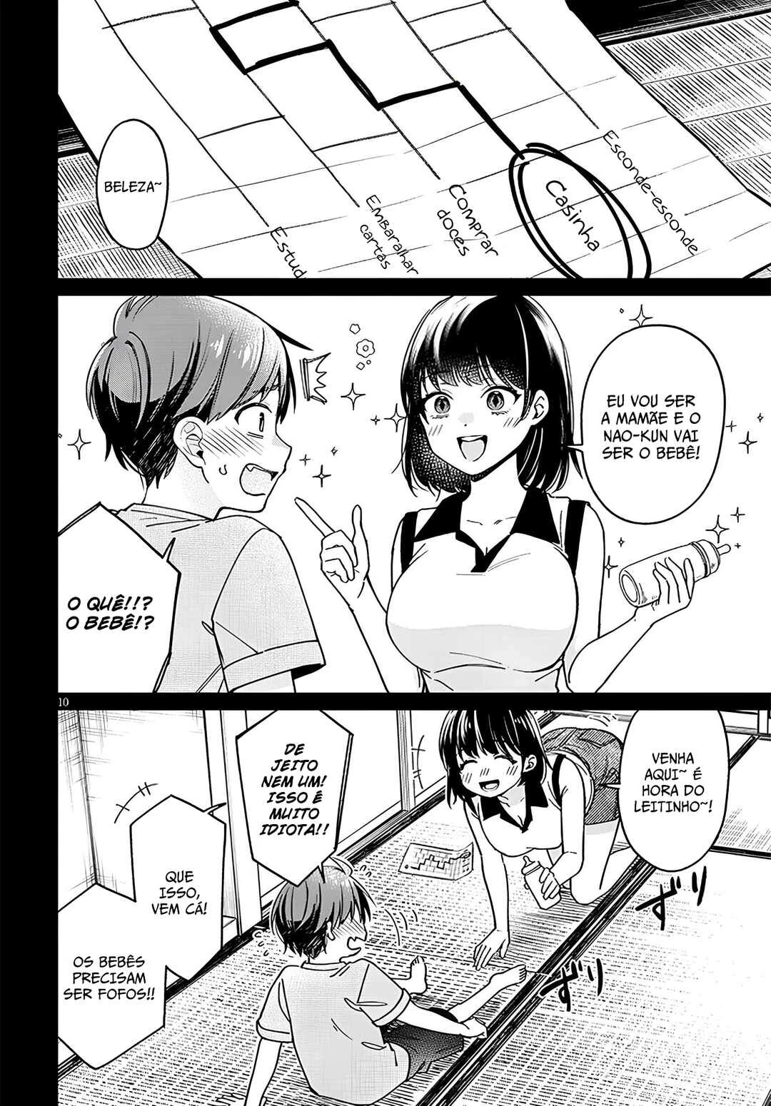Kuse Tsuyo Kanojo wa Toko ni Izanau — Cap. 5, pág. 11
