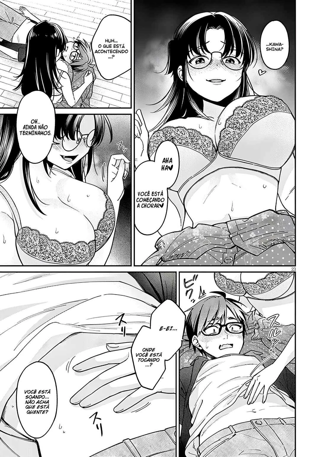 Kuse Tsuyo Kanojo wa Toko ni Izanau — Cap. 5, pág. 24
