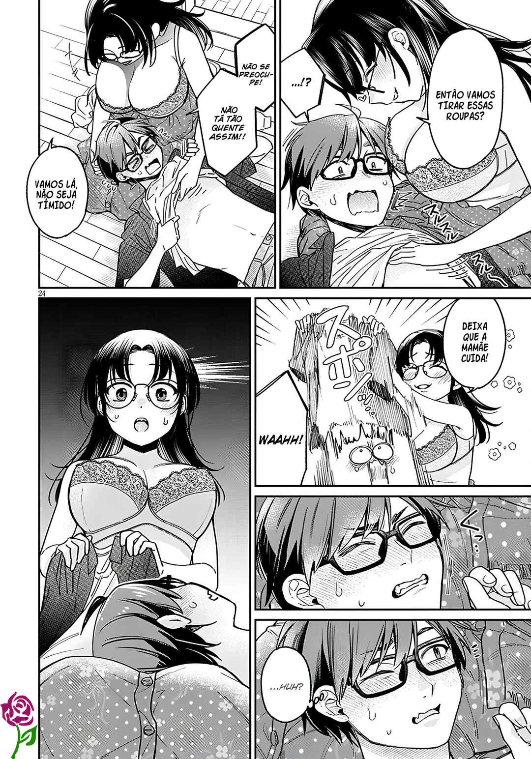 Kuse Tsuyo Kanojo wa Toko ni Izanau — Cap. 5, pág. 25