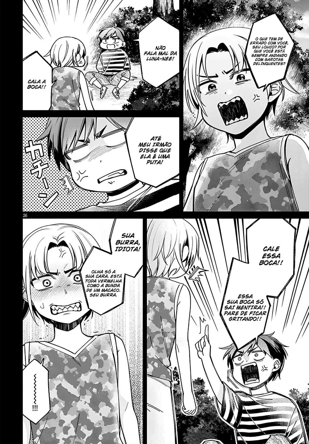 Kuse Tsuyo Kanojo wa Toko ni Izanau — Cap. 5, pág. 27