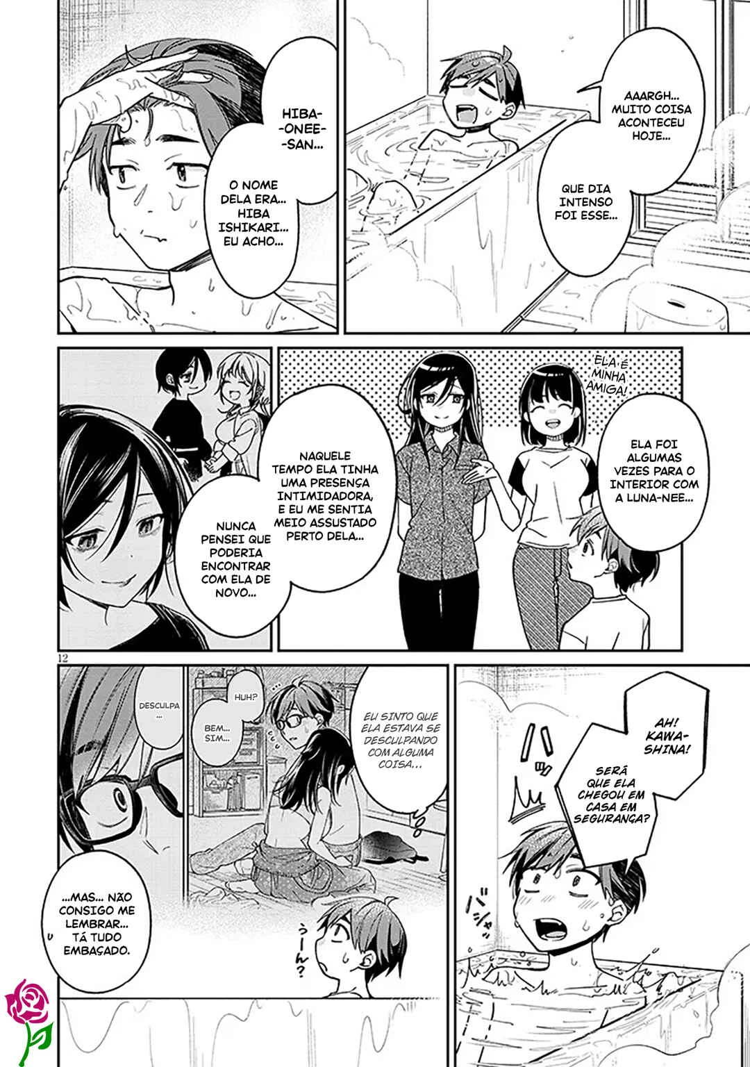 Kuse Tsuyo Kanojo wa Toko ni Izanau — Cap. 6, pág. 13