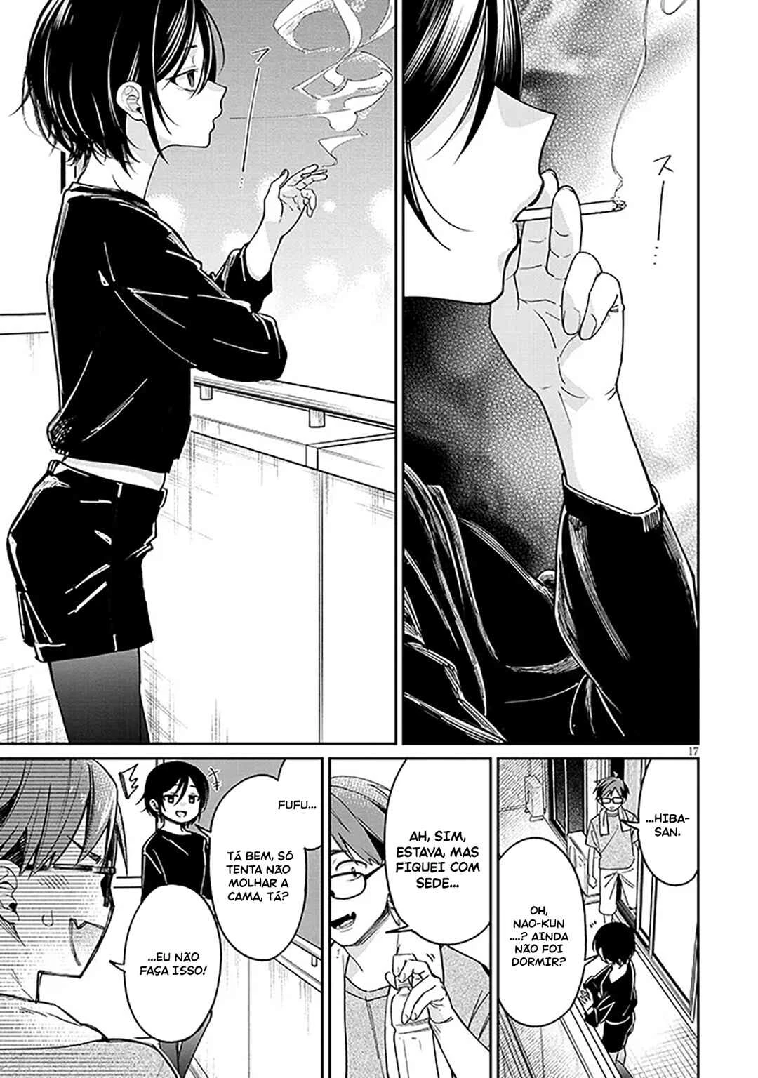 Kuse Tsuyo Kanojo wa Toko ni Izanau — Cap. 6, pág. 18