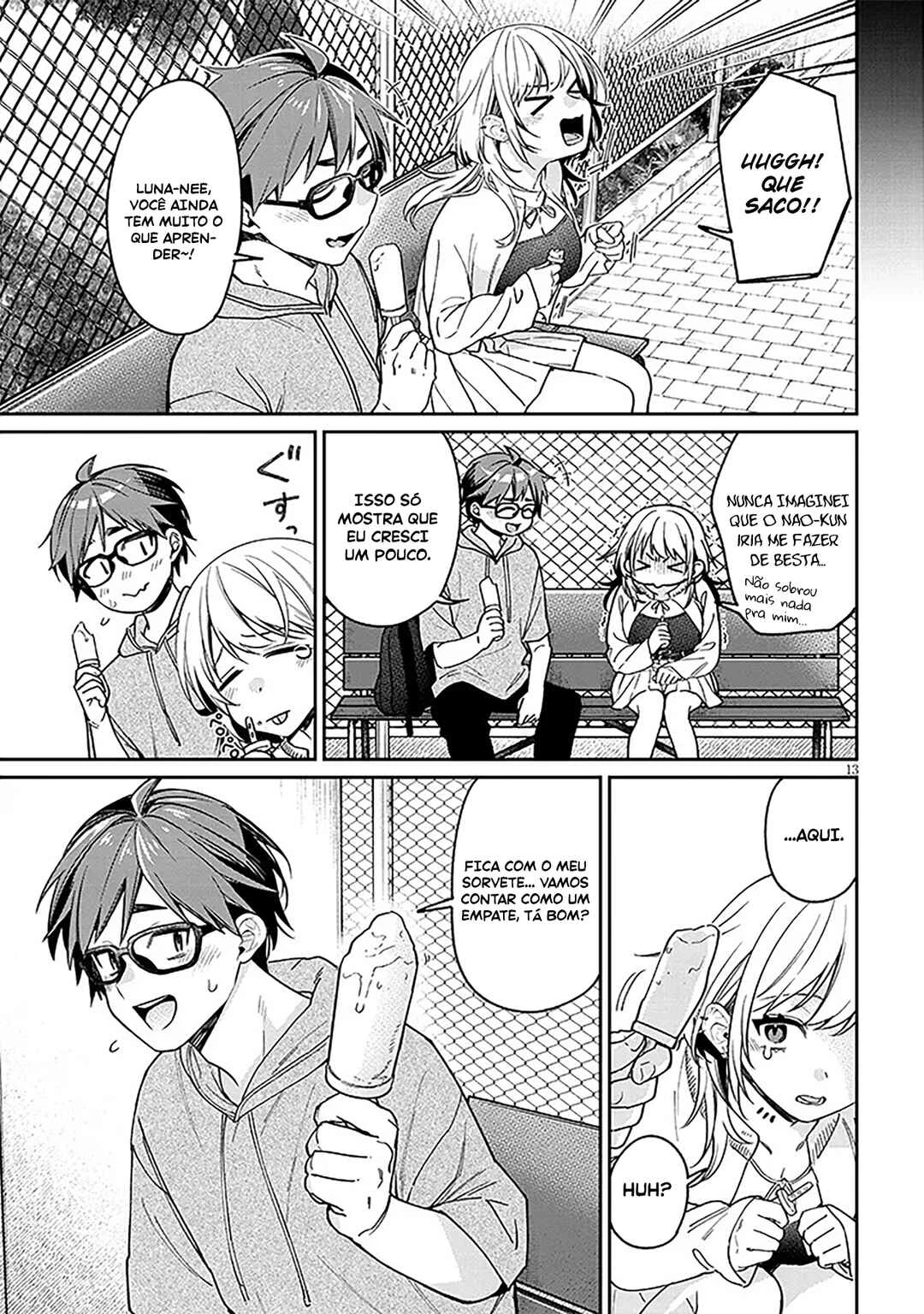 Kuse Tsuyo Kanojo wa Toko ni Izanau — Cap. 7, pág. 14