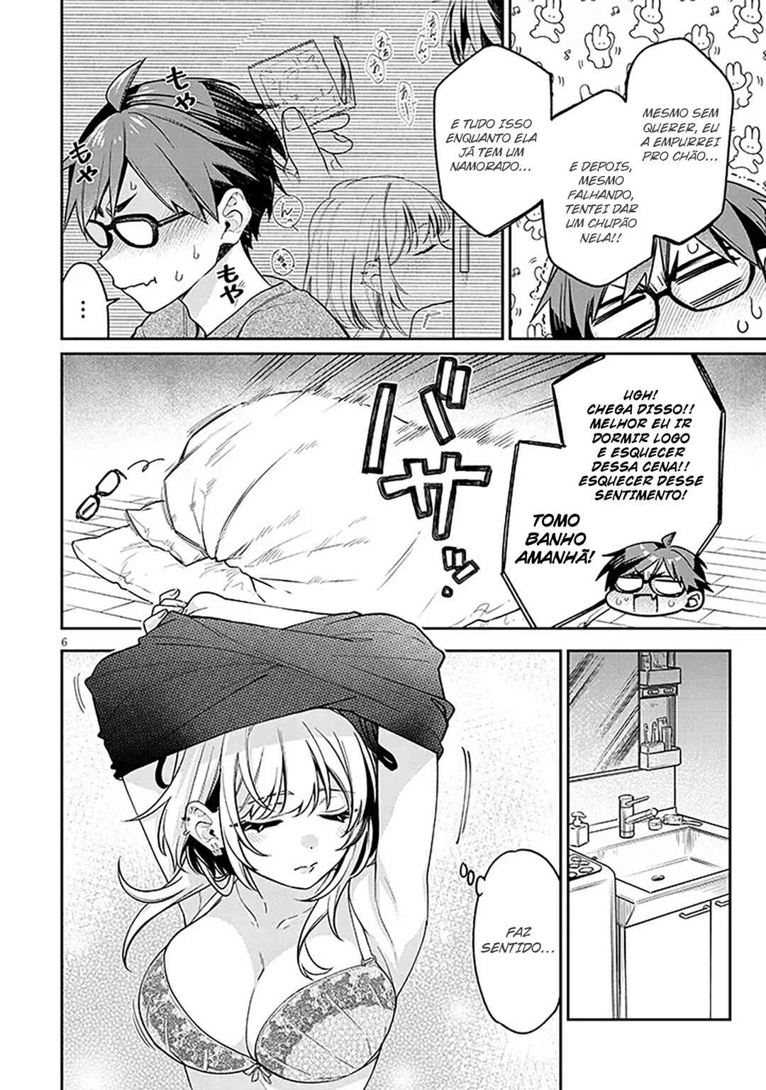 Kuse Tsuyo Kanojo wa Toko ni Izanau — Cap. 8, pág. 7
