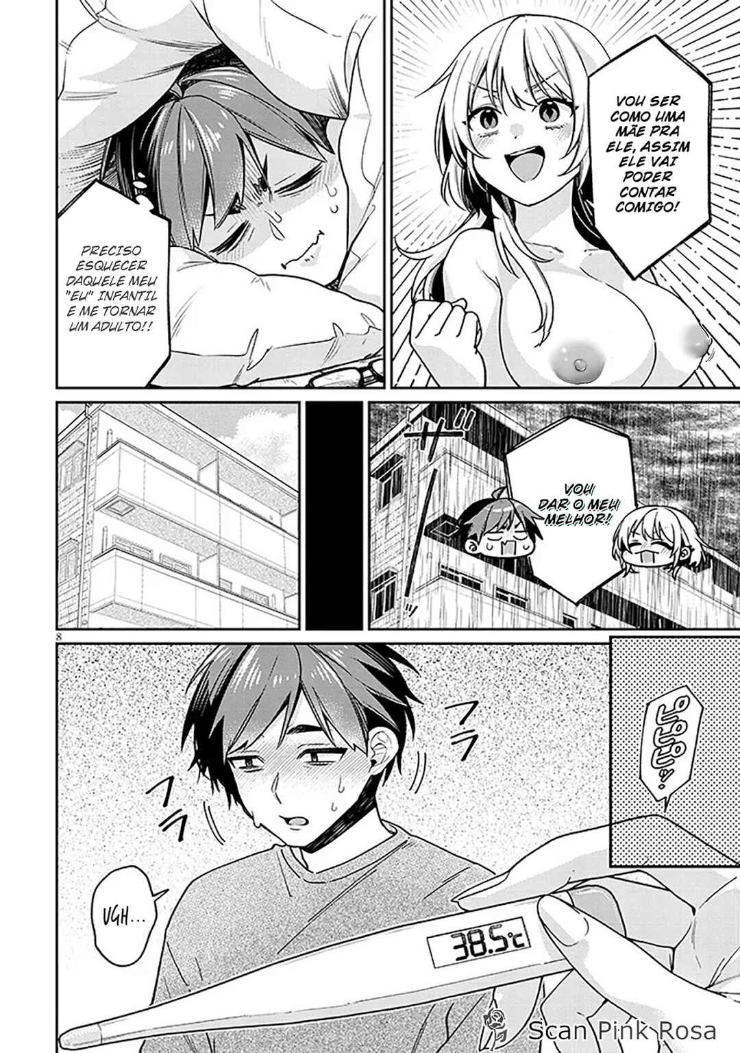 Kuse Tsuyo Kanojo wa Toko ni Izanau — Cap. 8, pág. 9