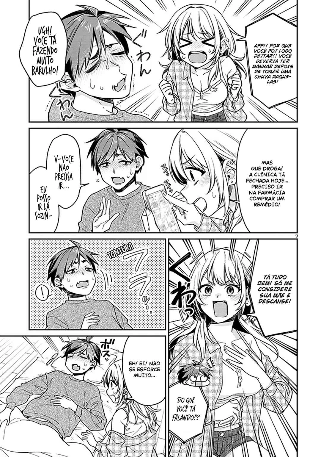 Kuse Tsuyo Kanojo wa Toko ni Izanau — Cap. 8, pág. 10