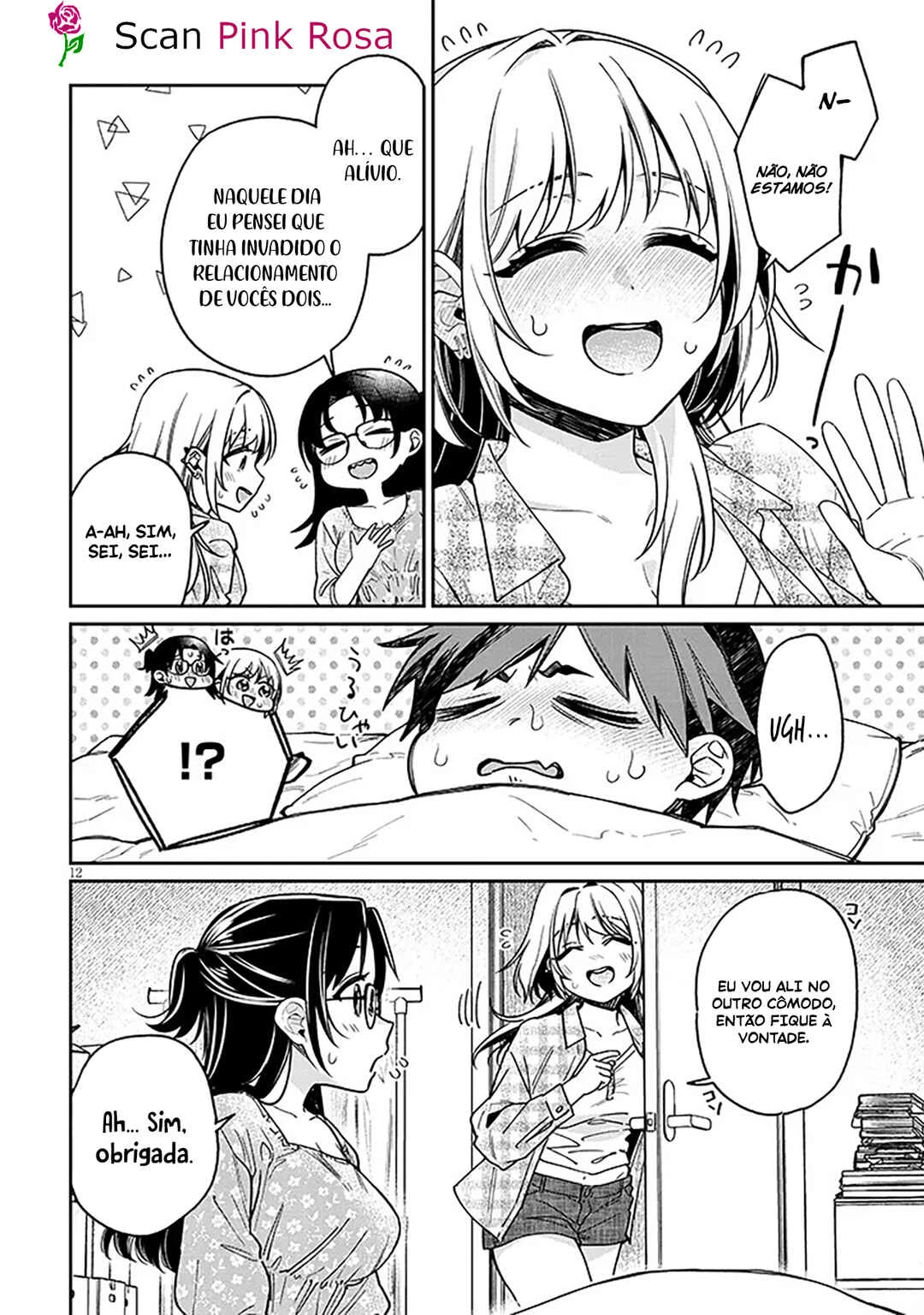 Kuse Tsuyo Kanojo wa Toko ni Izanau — Cap. 8, pág. 13