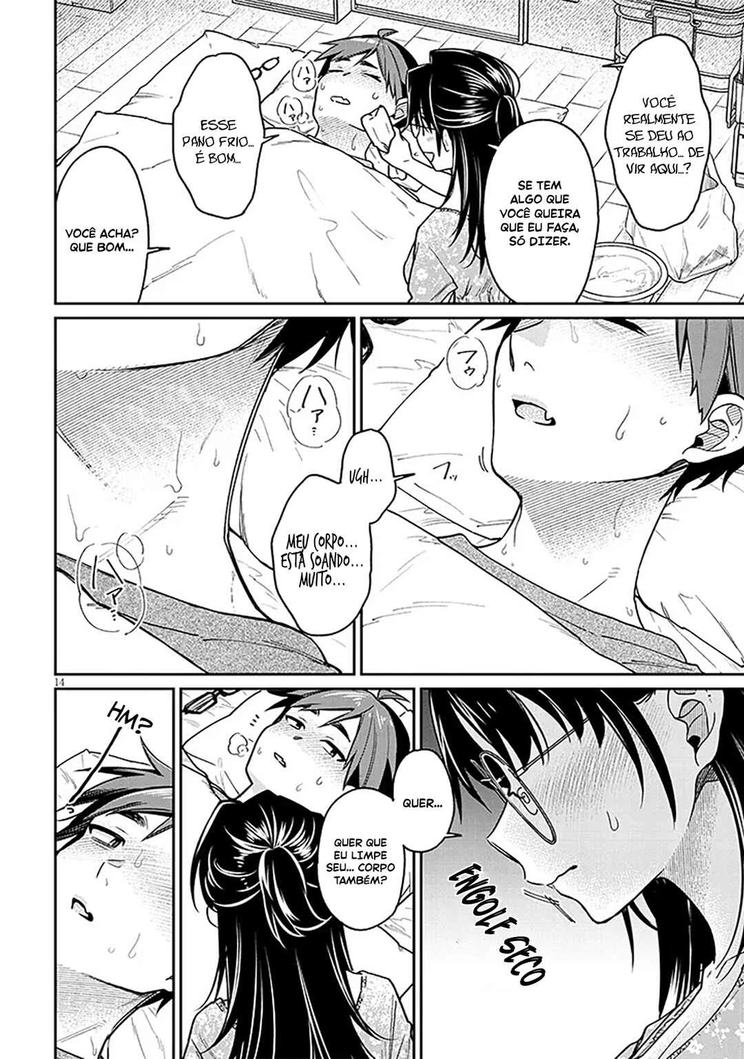 Kuse Tsuyo Kanojo wa Toko ni Izanau — Cap. 8, pág. 15