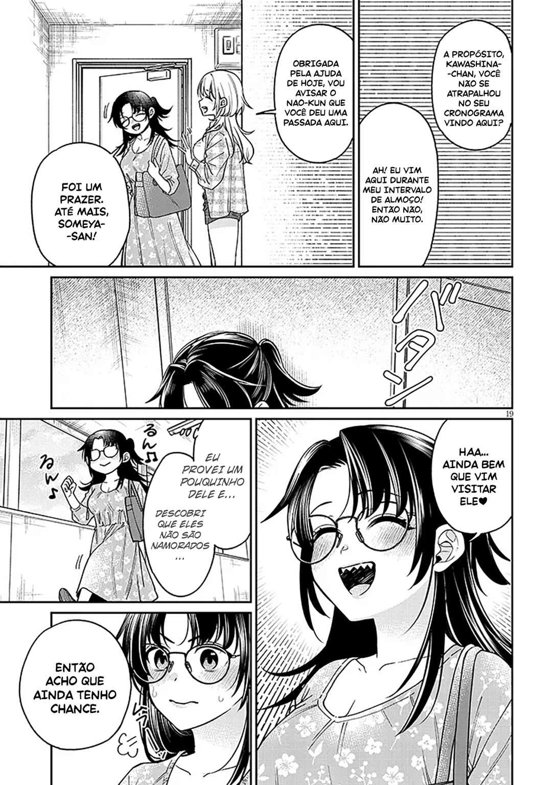 Kuse Tsuyo Kanojo wa Toko ni Izanau — Cap. 8, pág. 20