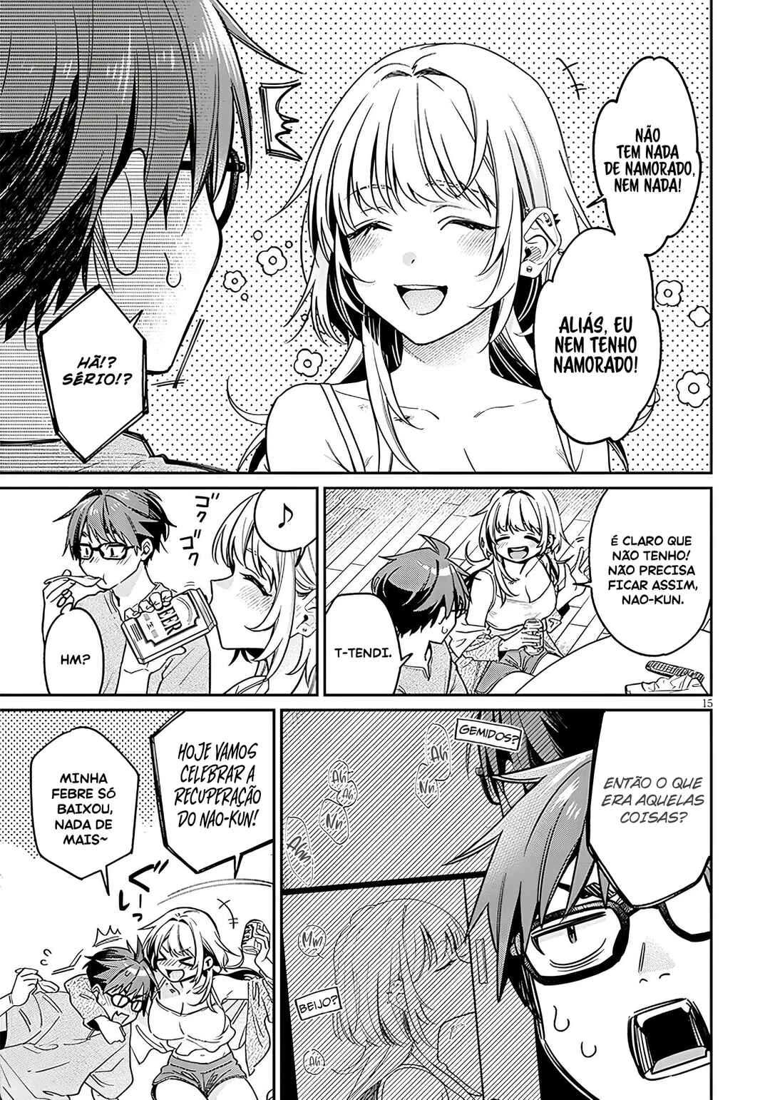 Kuse Tsuyo Kanojo wa Toko ni Izanau — Cap. 9, pág. 16