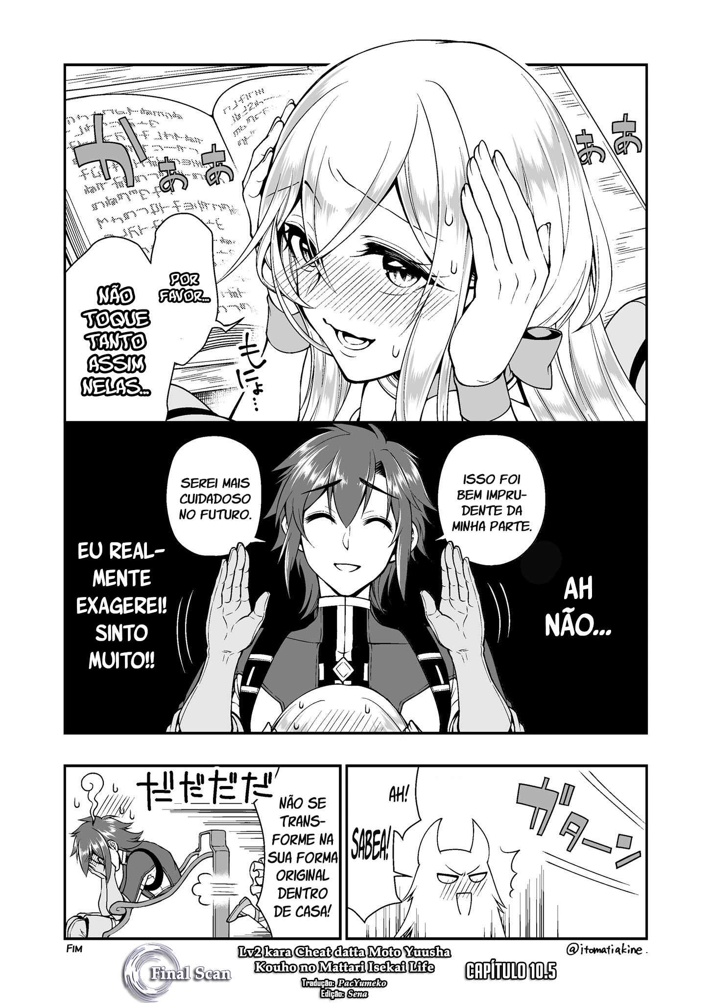 Lv2 kara Cheat datta Moto Yuusha Kouho no Mattari Isekai Life — Cap. 10, pág. 4