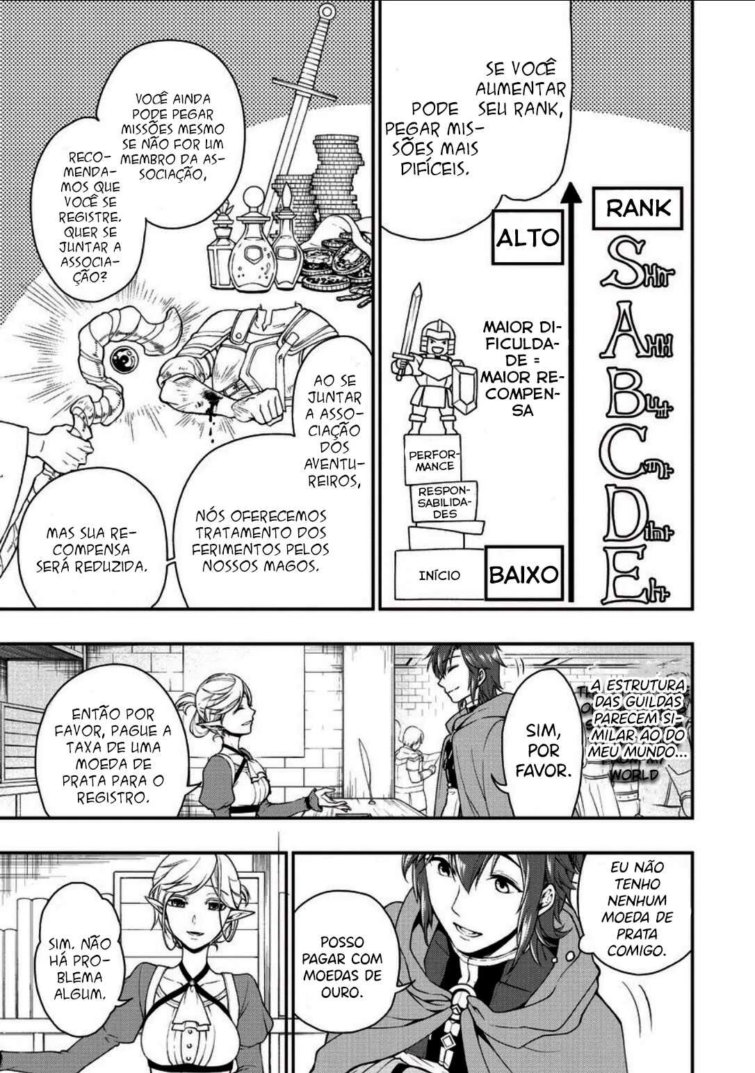 Lv2 kara Cheat datta Moto Yuusha Kouho no Mattari Isekai Life — Cap. 2, pág. 14