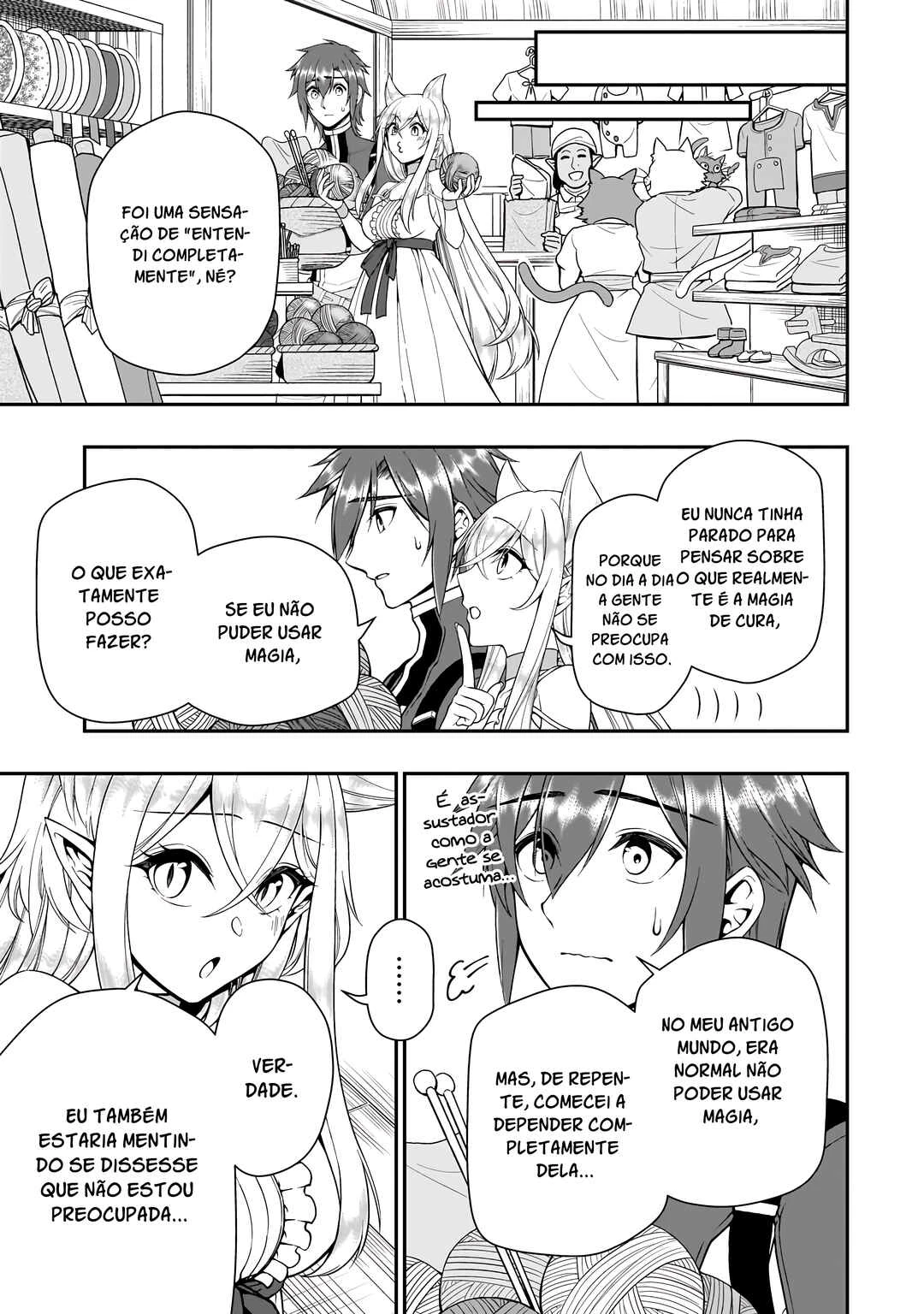 Lv2 kara Cheat datta Moto Yuusha Kouho no Mattari Isekai Life — Cap. 57, pág. 13