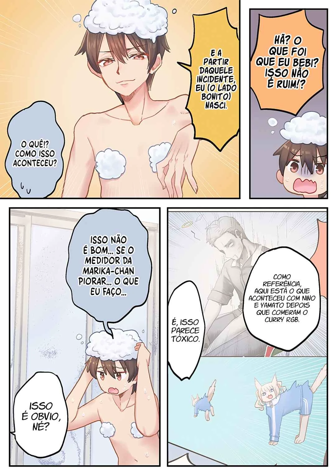 Marika-chan no Koukando wa Bukkowarete iru — Cap. 14, pág. 6