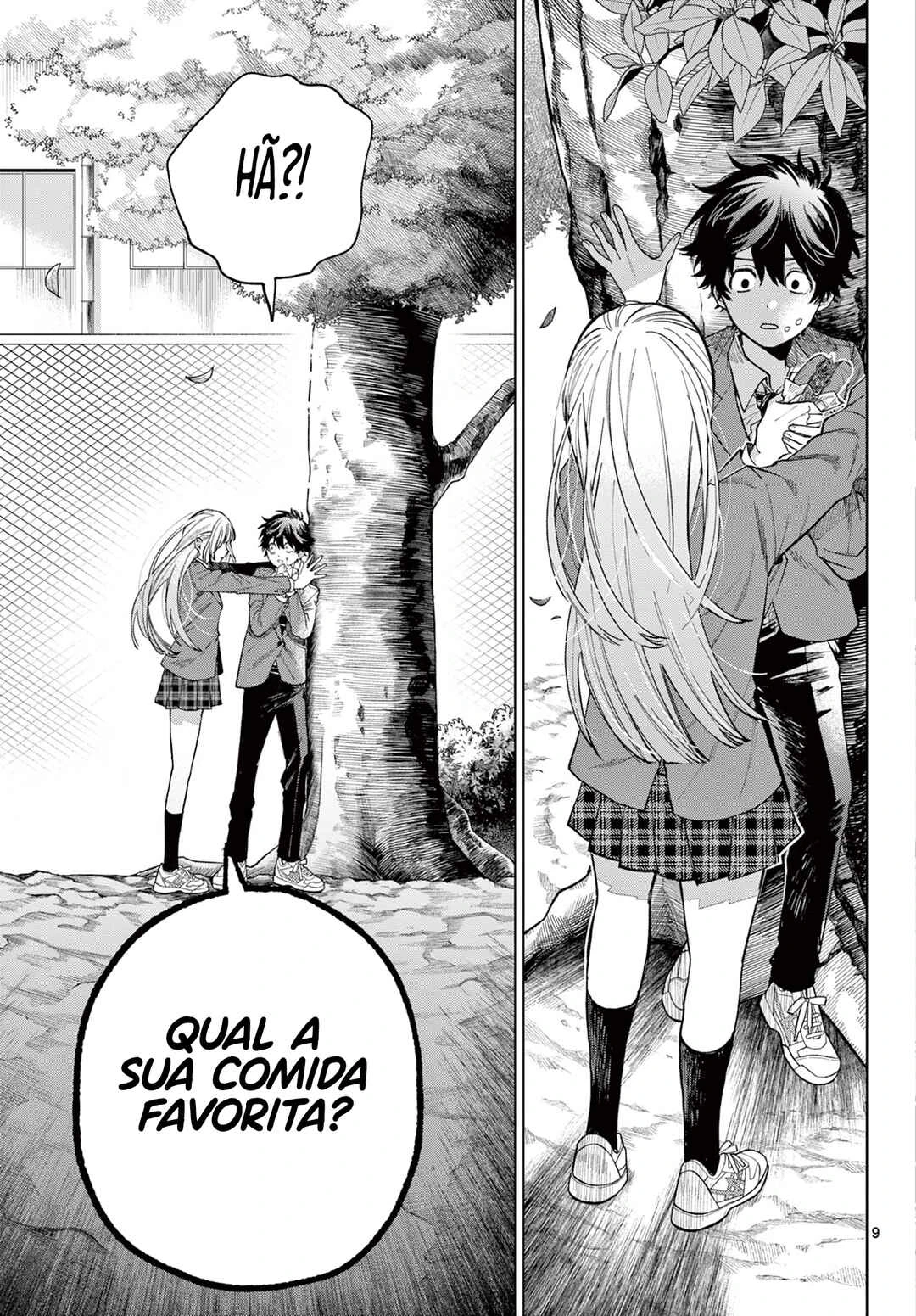 Momose Akira no Hatsukoi Hatan-chuu. — Cap. 1, pág. 9