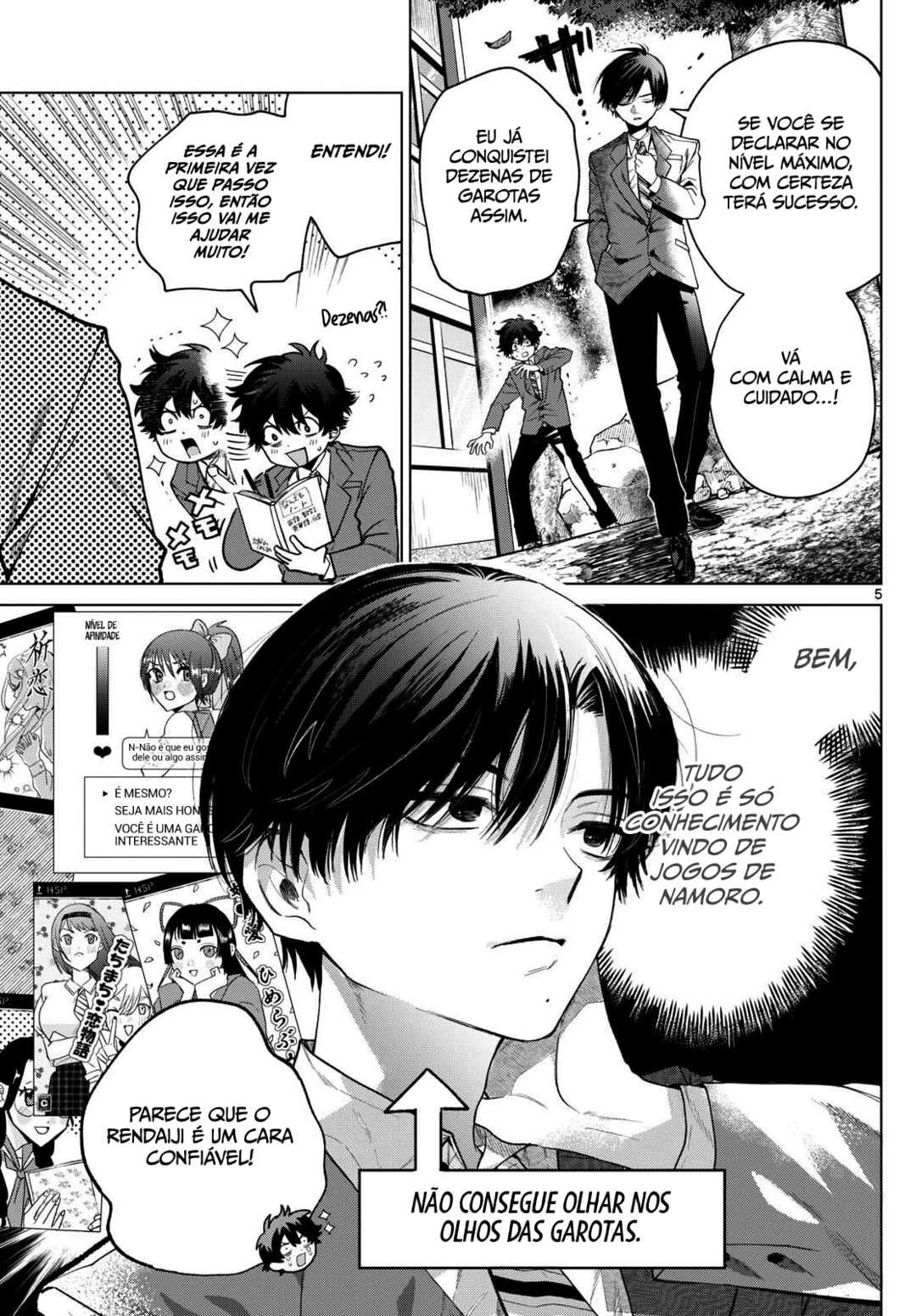 Momose Akira no Hatsukoi Hatan-chuu. — Cap. 11, pág. 6