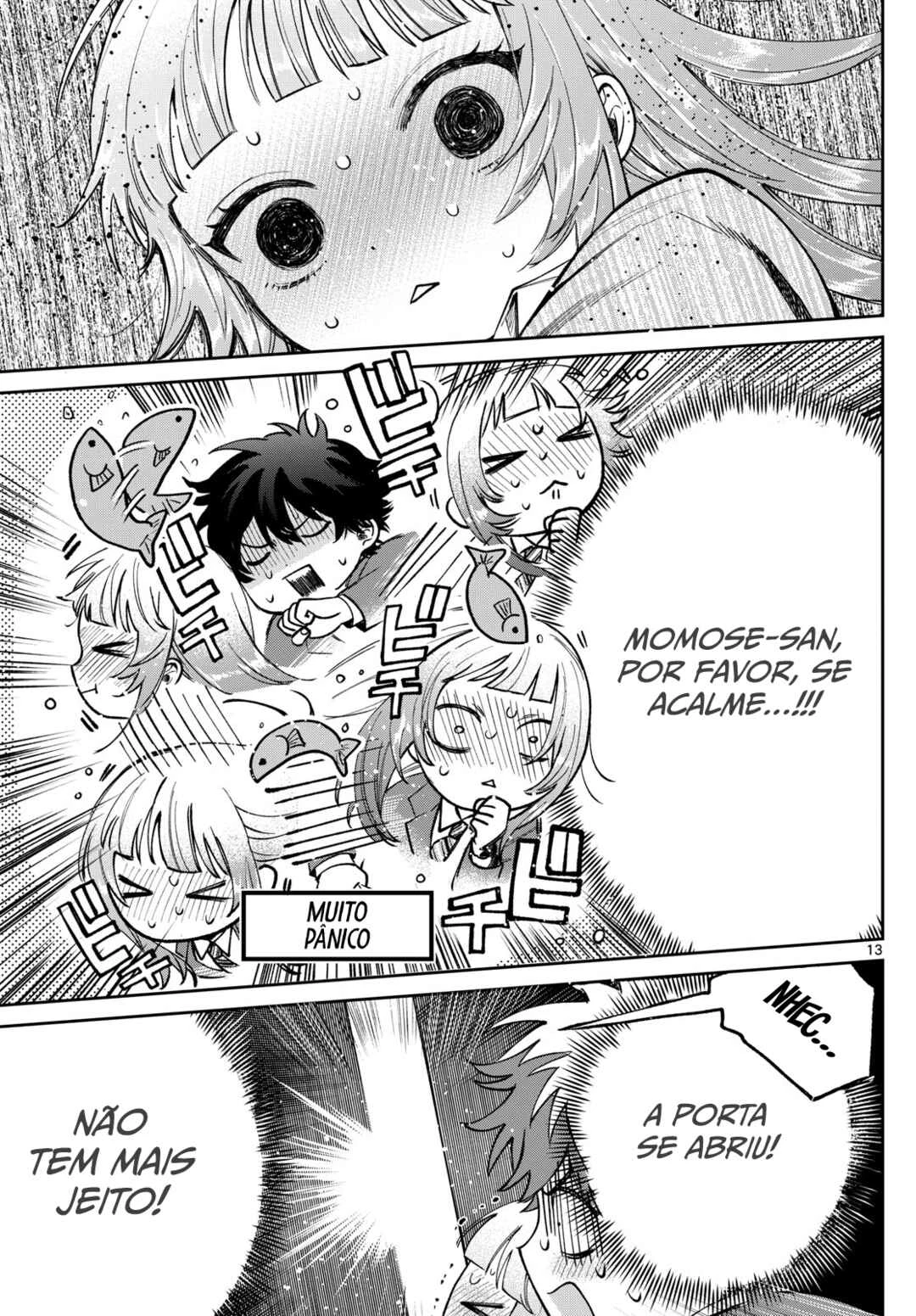 Momose Akira no Hatsukoi Hatan-chuu. — Cap. 11, pág. 14