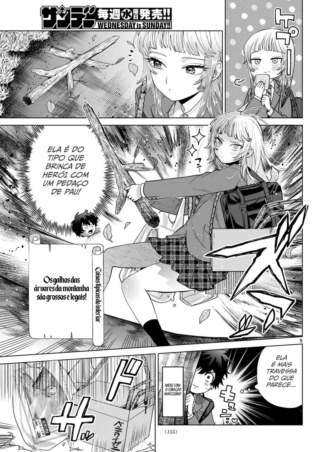 Momose Akira no Hatsukoi Hatan-chuu. — Cap. 13, pág. 10