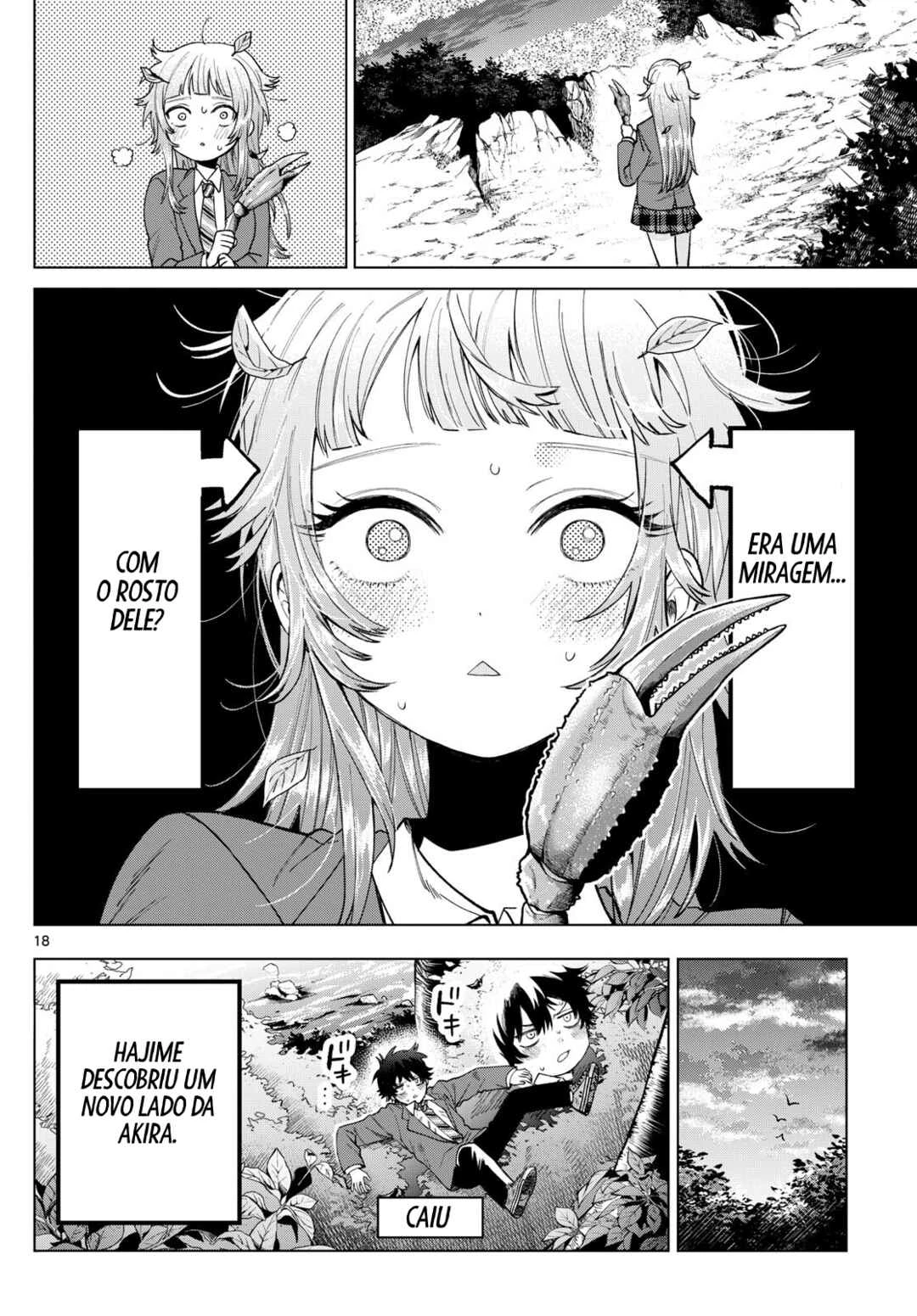 Momose Akira no Hatsukoi Hatan-chuu. — Cap. 13, pág. 19