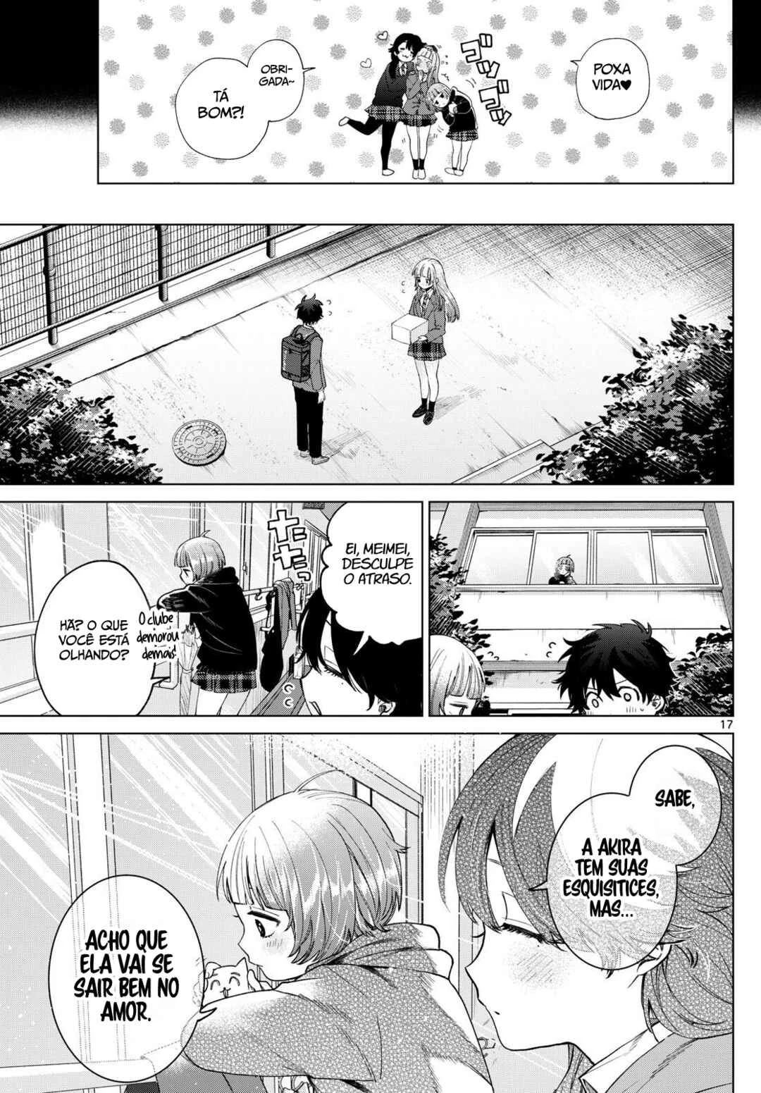 Momose Akira no Hatsukoi Hatan-chuu. — Cap. 14, pág. 18