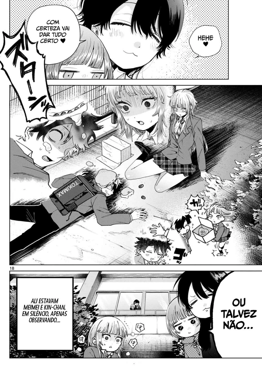 Momose Akira no Hatsukoi Hatan-chuu. — Cap. 14, pág. 19