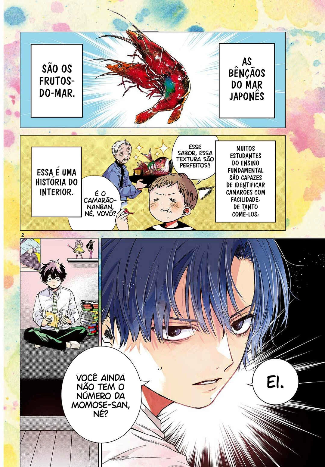 Momose Akira no Hatsukoi Hatan-chuu. — Cap. 15, pág. 3