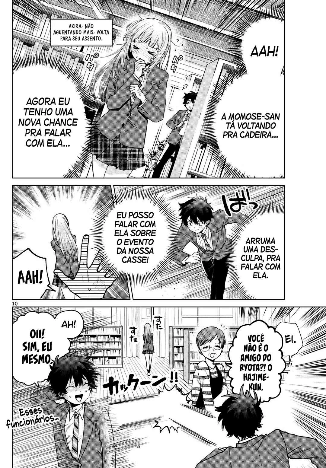 Momose Akira no Hatsukoi Hatan-chuu. — Cap. 15, pág. 11