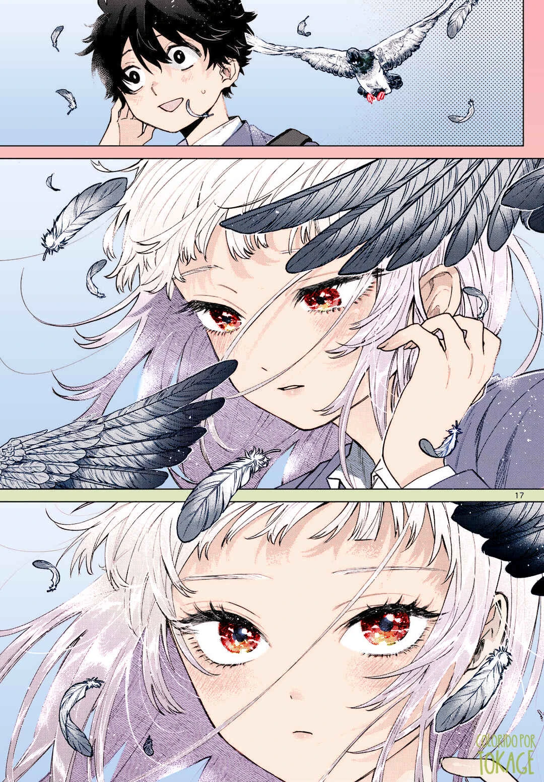 Momose Akira no Hatsukoi Hatan-chuu. — Cap. 15, pág. 19
