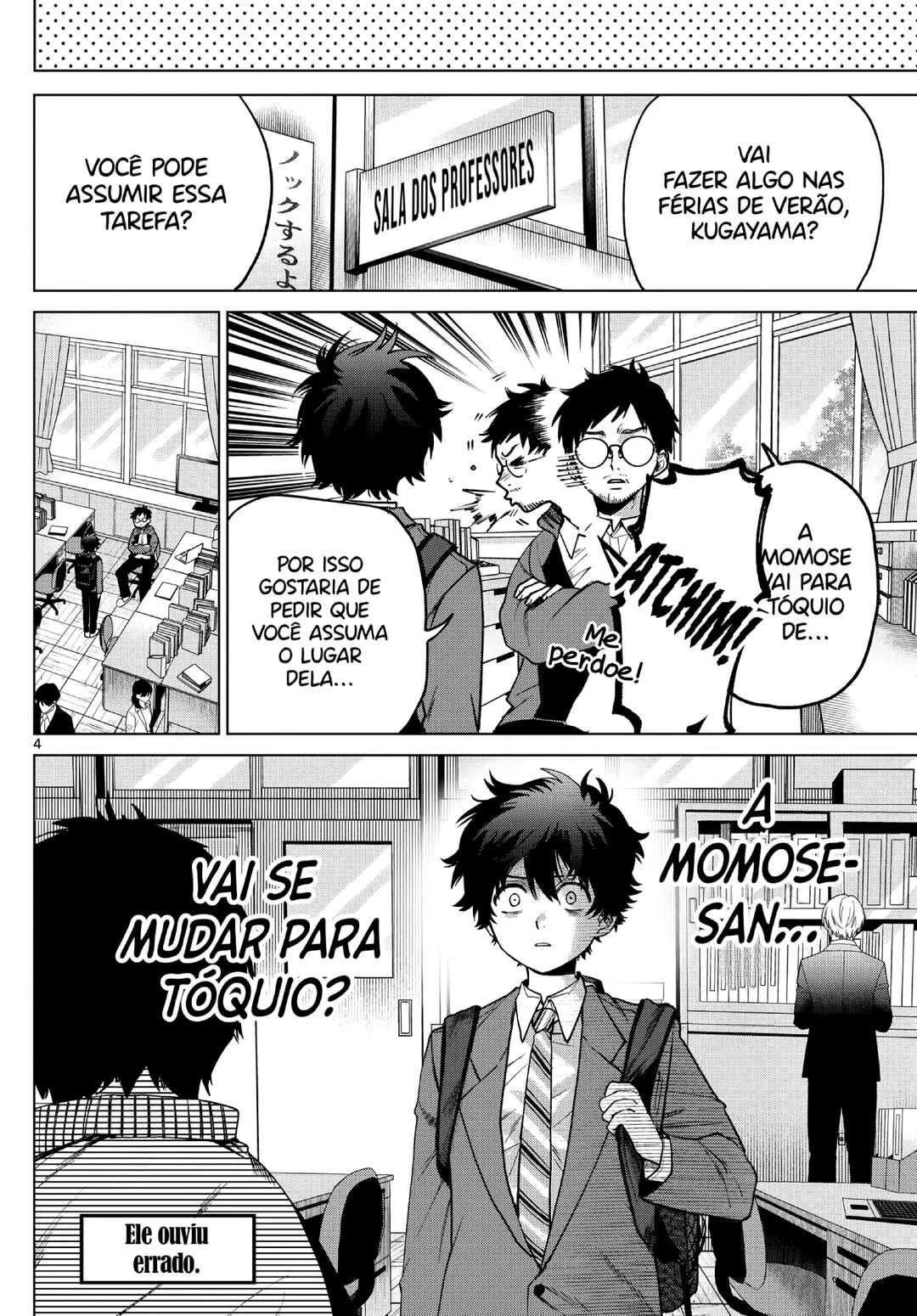 Momose Akira no Hatsukoi Hatan-chuu. — Cap. 17, pág. 5