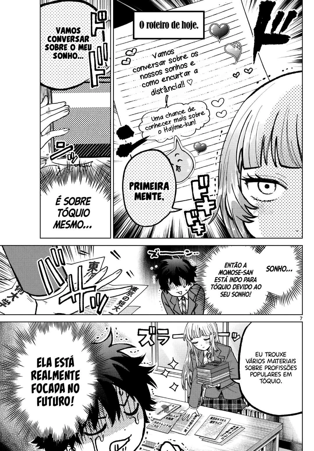 Momose Akira no Hatsukoi Hatan-chuu. — Cap. 17, pág. 8