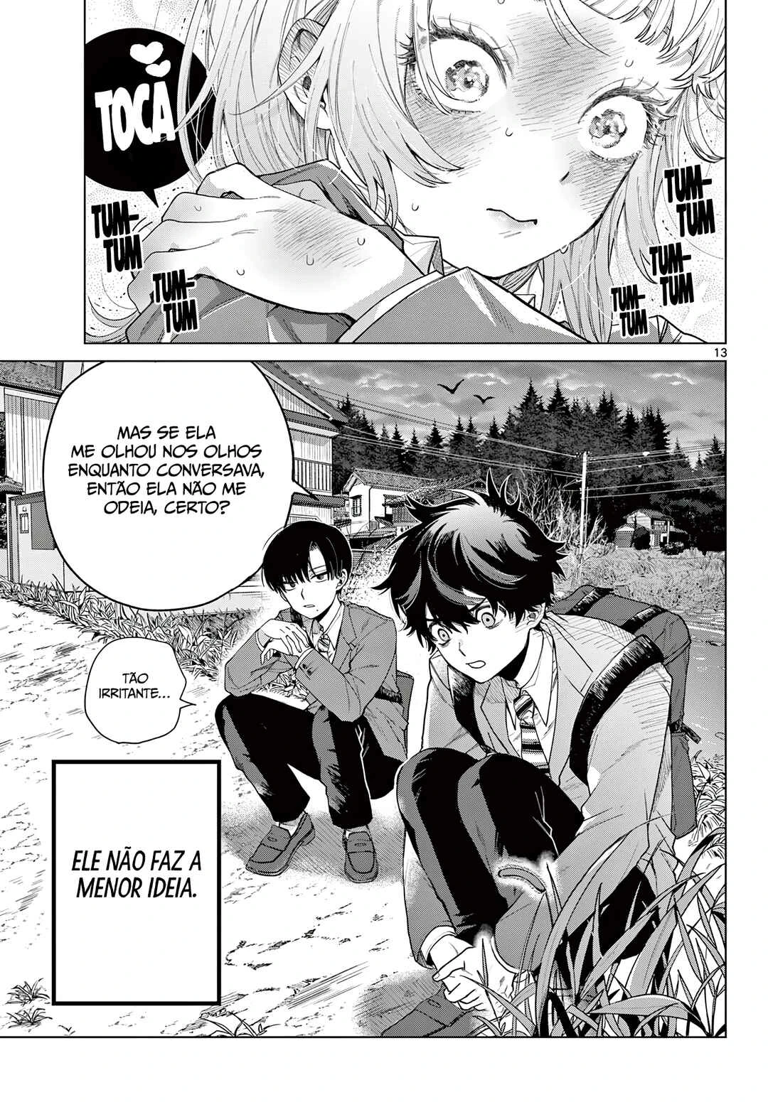 Momose Akira no Hatsukoi Hatan-chuu. — Cap. 2, pág. 14