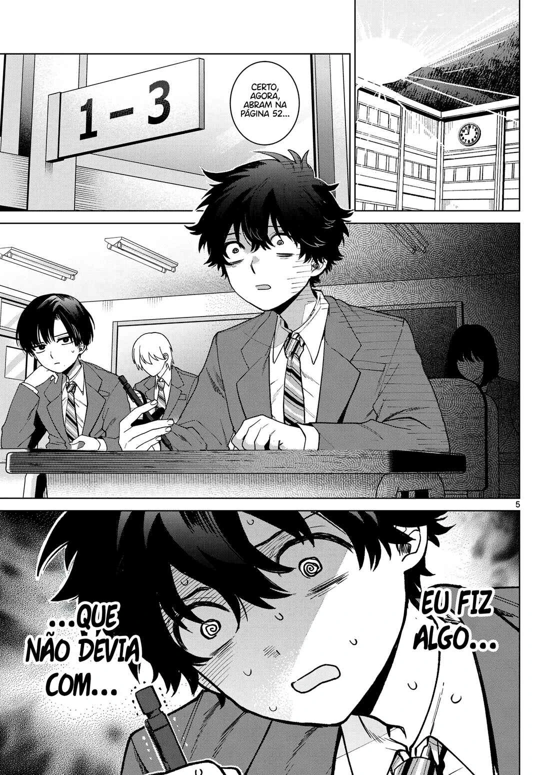 Momose Akira no Hatsukoi Hatan-chuu. — Cap. 21, pág. 6