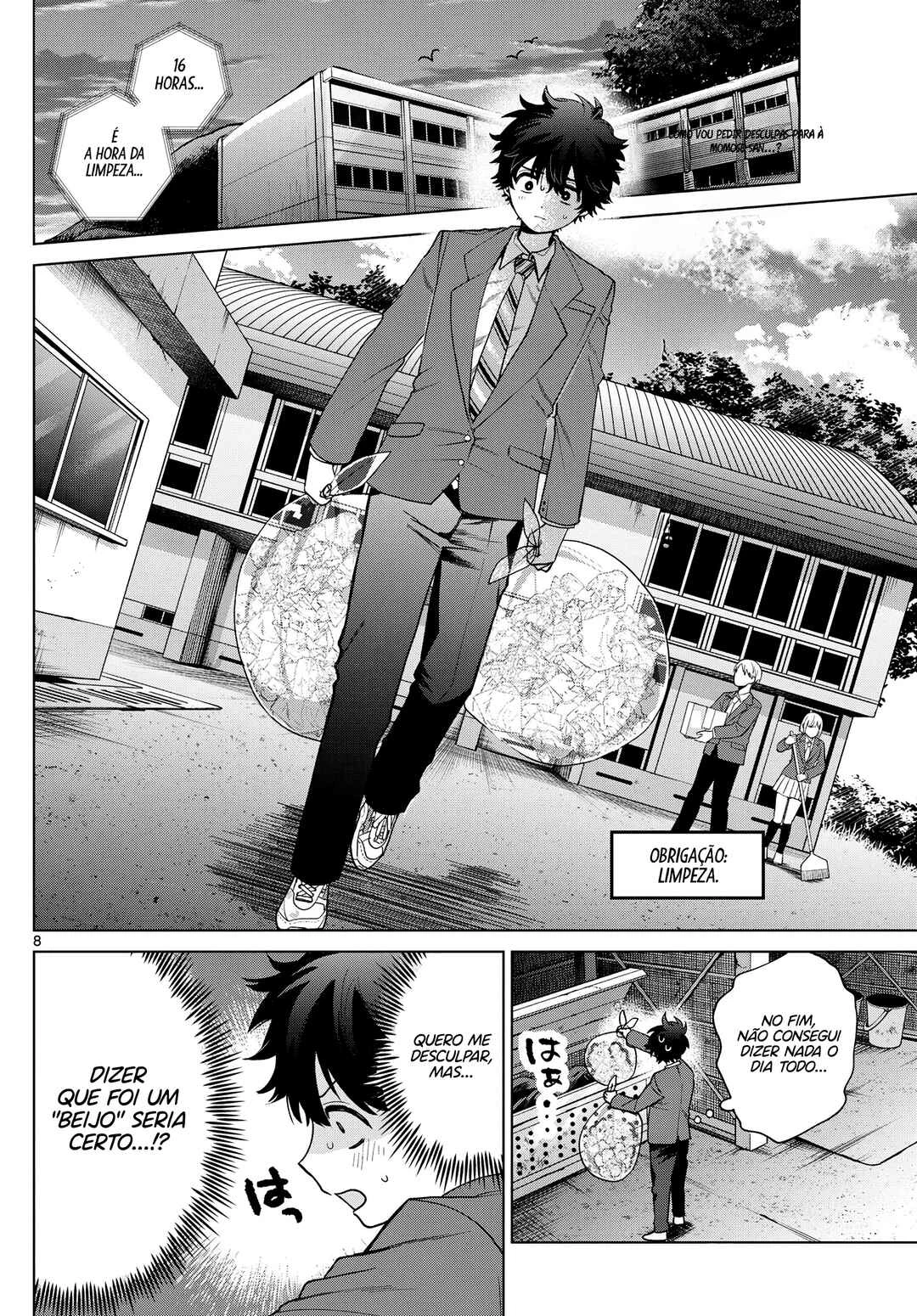 Momose Akira no Hatsukoi Hatan-chuu. — Cap. 21, pág. 9