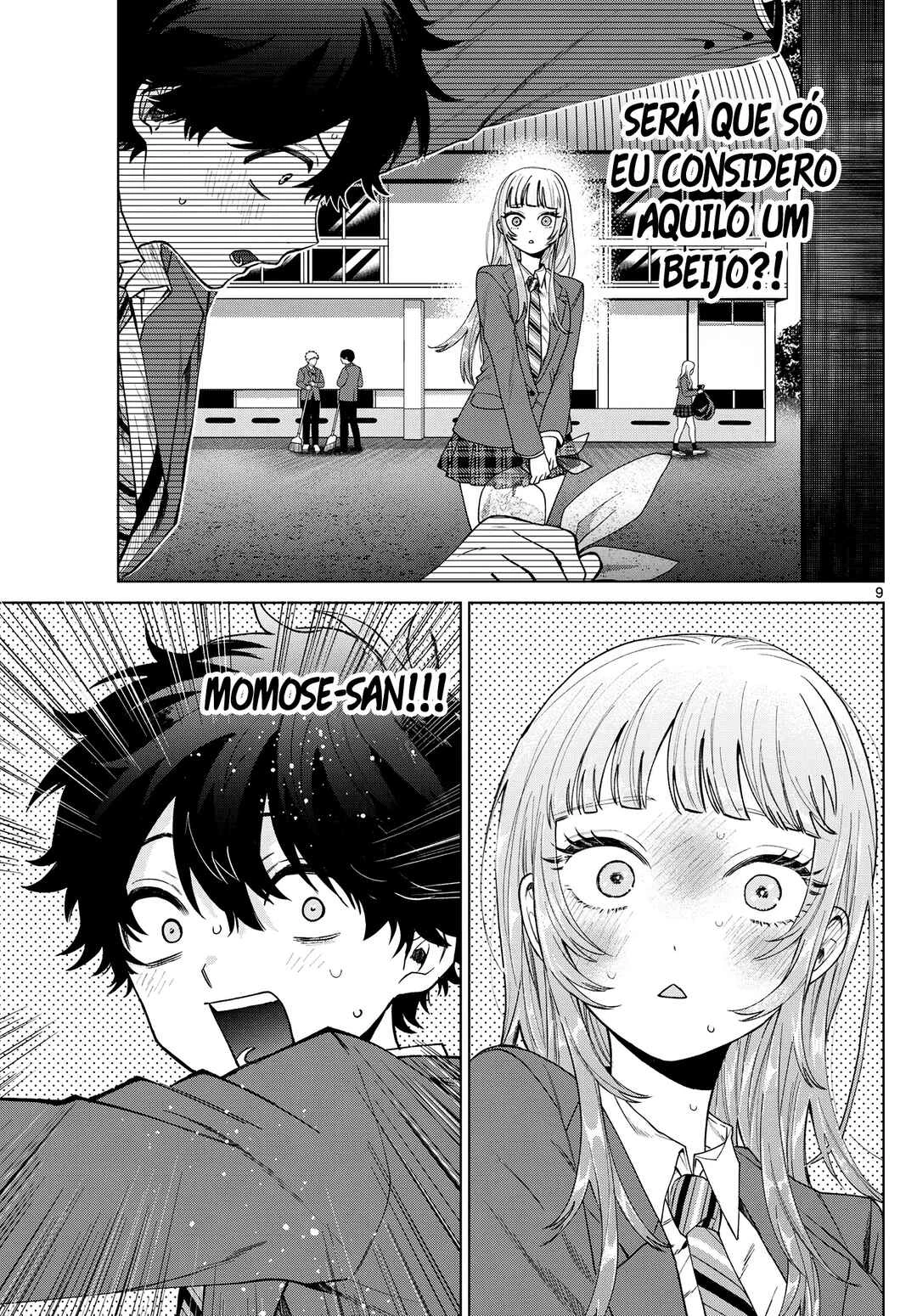 Momose Akira no Hatsukoi Hatan-chuu. — Cap. 21, pág. 10
