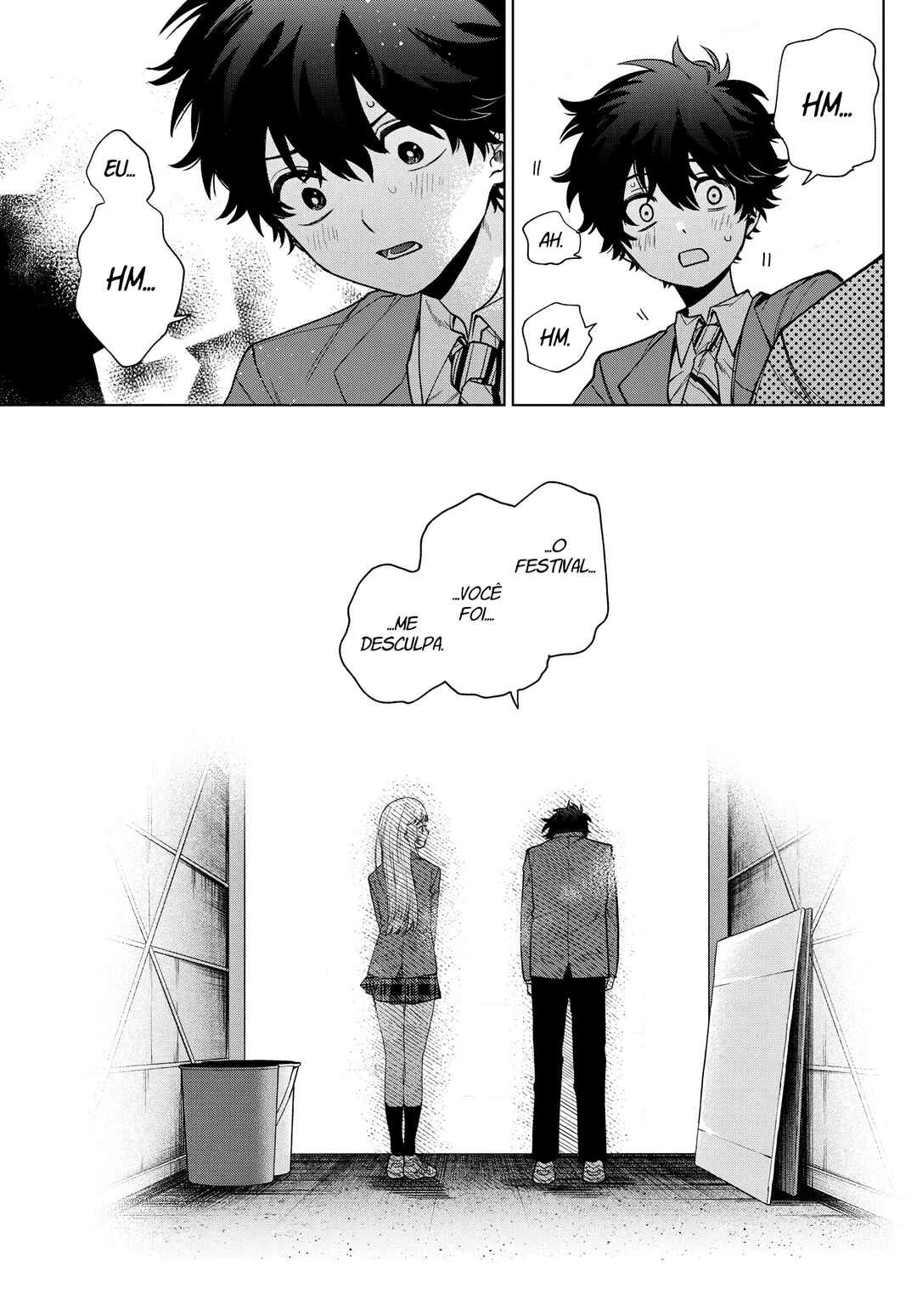 Momose Akira no Hatsukoi Hatan-chuu. — Cap. 21, pág. 14