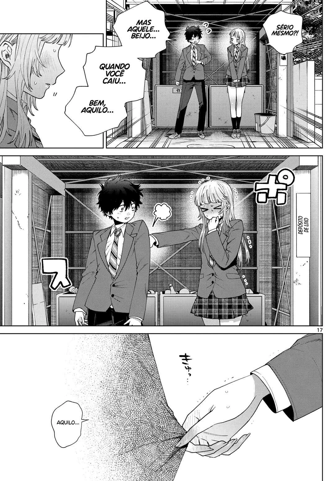 Momose Akira no Hatsukoi Hatan-chuu. — Cap. 21, pág. 18