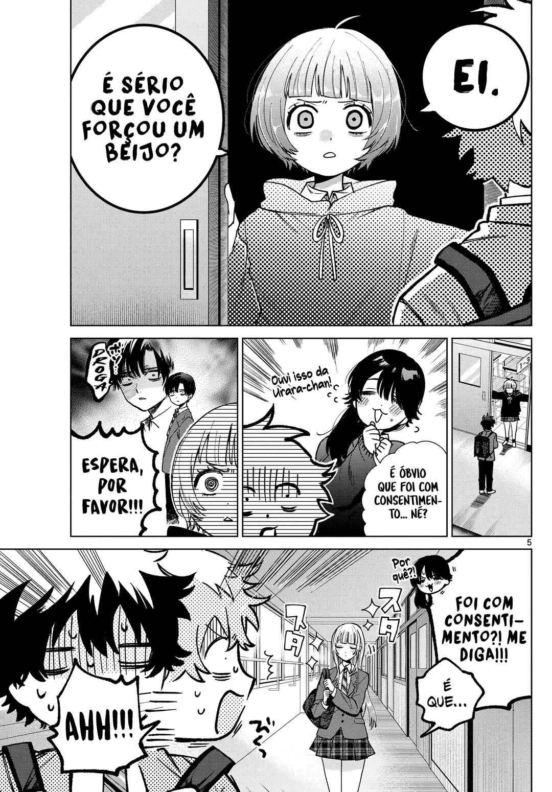 Momose Akira no Hatsukoi Hatan-chuu. — Cap. 22, pág. 6