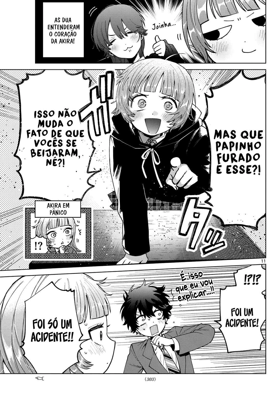 Momose Akira no Hatsukoi Hatan-chuu. — Cap. 22, pág. 12
