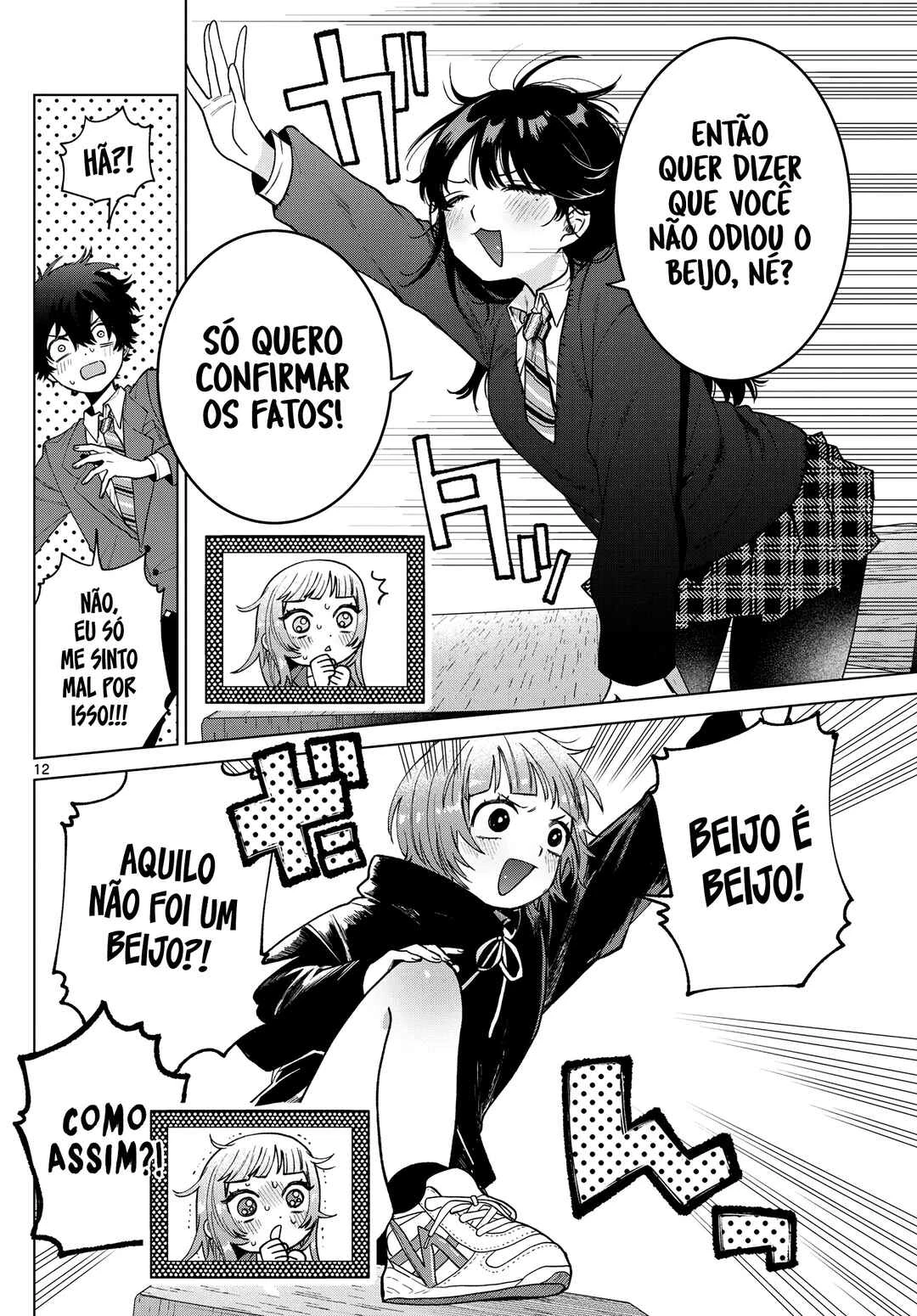 Momose Akira no Hatsukoi Hatan-chuu. — Cap. 22, pág. 13