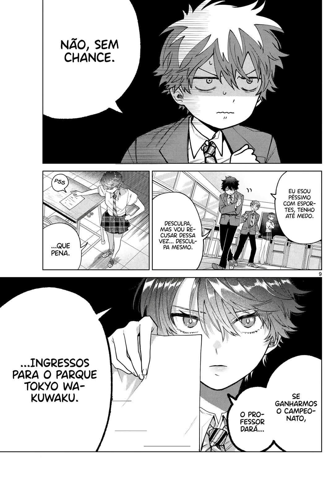 Momose Akira no Hatsukoi Hatan-chuu. — Cap. 25, pág. 10
