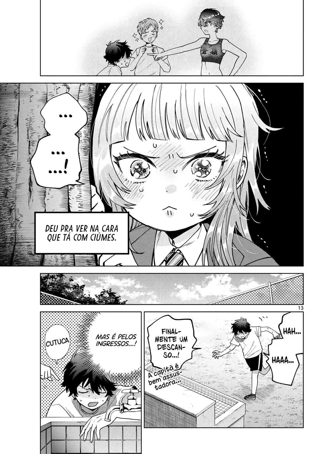 Momose Akira no Hatsukoi Hatan-chuu. — Cap. 25, pág. 14