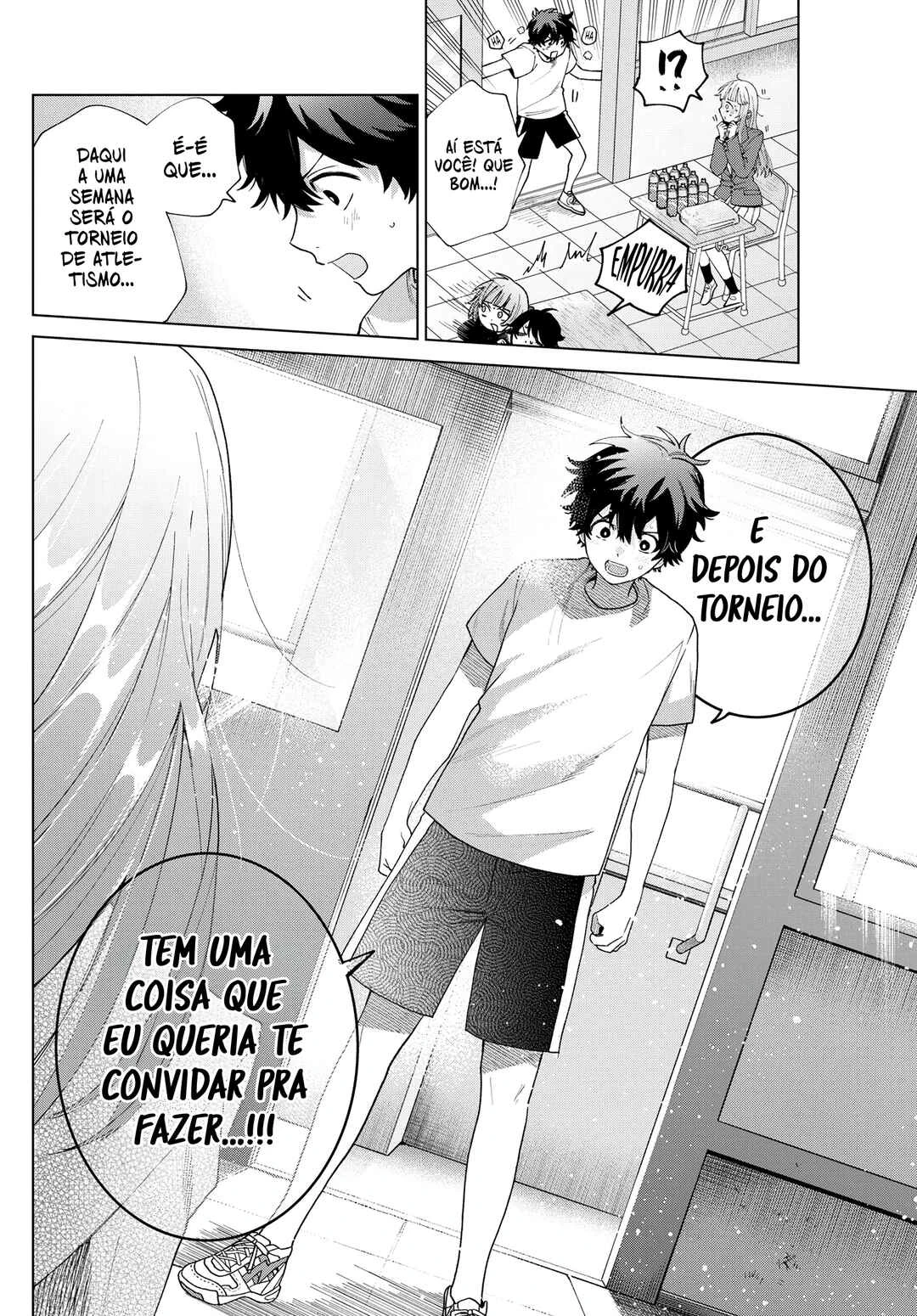 Momose Akira no Hatsukoi Hatan-chuu. — Cap. 26, pág. 17