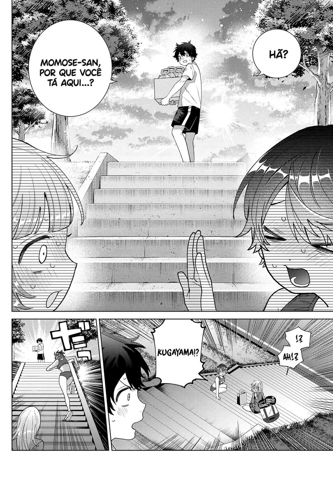 Momose Akira no Hatsukoi Hatan-chuu. — Cap. 27, pág. 15