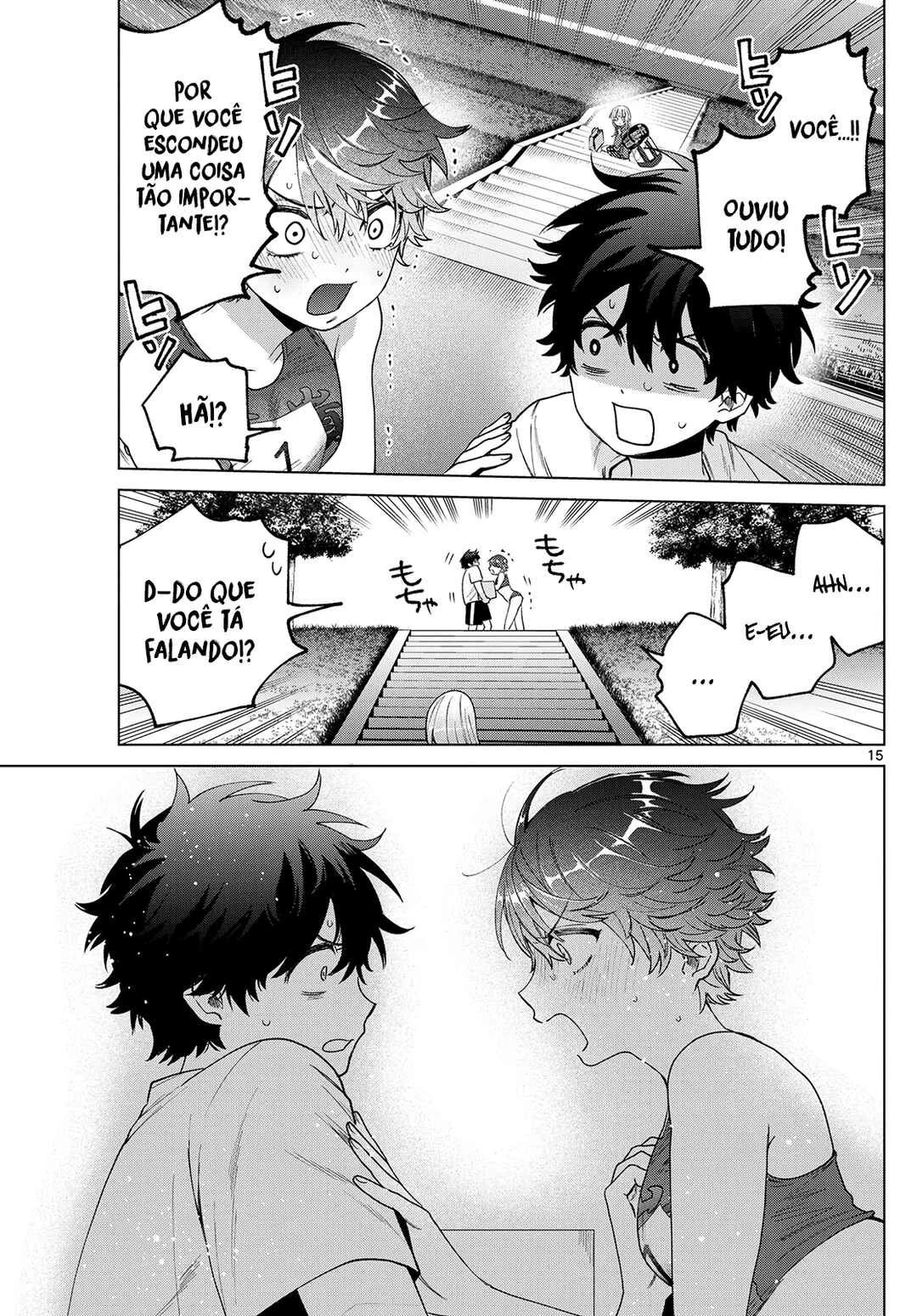 Momose Akira no Hatsukoi Hatan-chuu. — Cap. 27, pág. 16